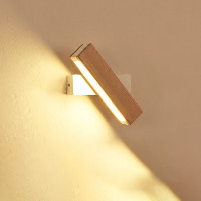 Wooden LED Wall Lamp