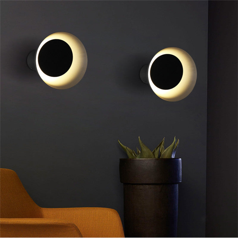 Colorful Macaron Eclipse Wall Lamp