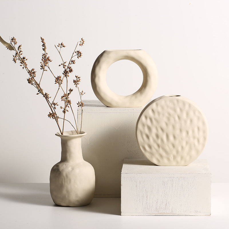 Scandinavian Ceramic Vases Ornaments